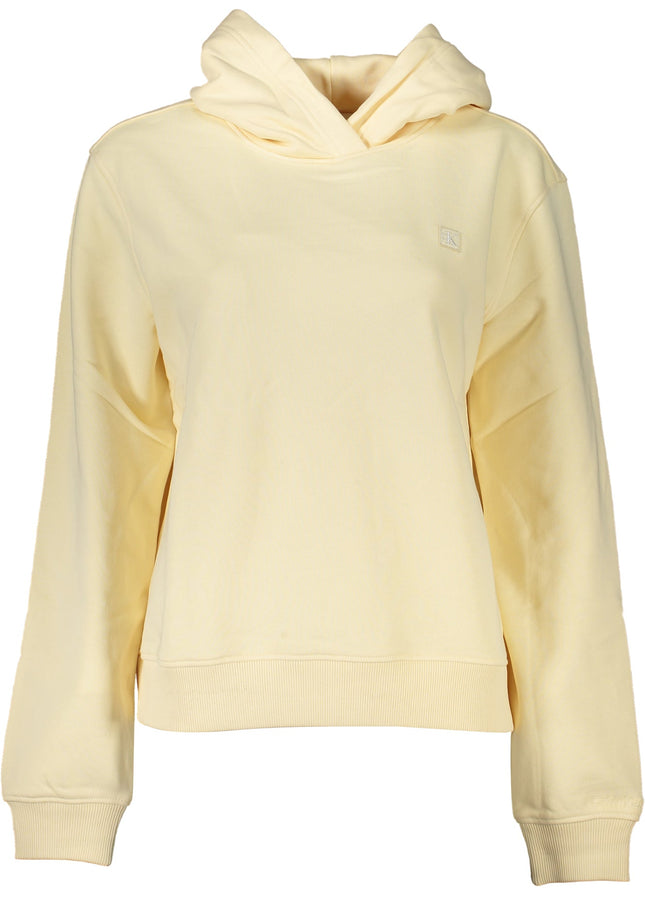 CALVIN KLEIN WOMEN'S ZIPLESS SWEATSHIRT BEIGE-0