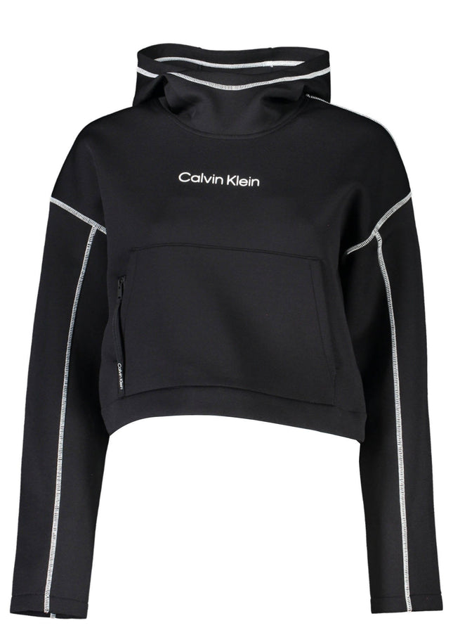 CALVIN KLEIN WOMEN'S ZIPLESS SWEATSHIRT BLACK-0