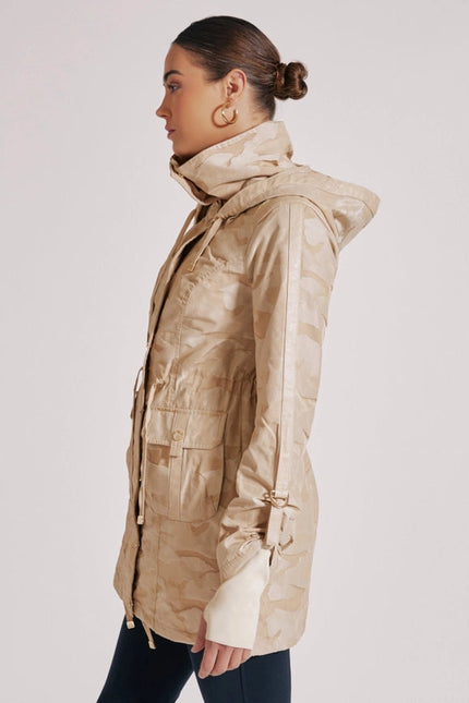 Camo Anorak Gold - Irish Cream