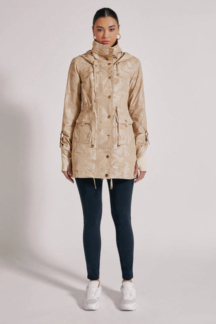 Camo Anorak Gold - Irish Cream