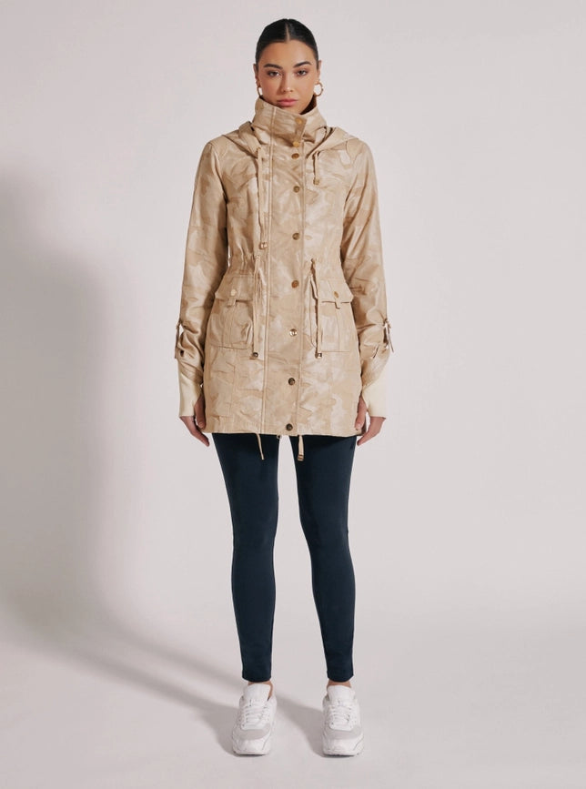 Camo Anorak Gold - Irish Cream