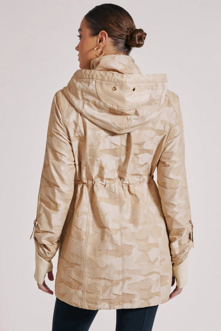 Camo Anorak Gold - Irish Cream