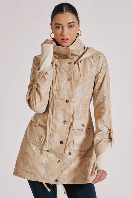 Camo Anorak Gold - Irish Cream