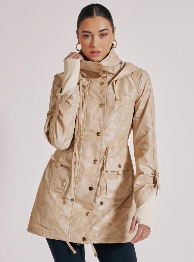 Camo Anorak Gold - Irish Cream