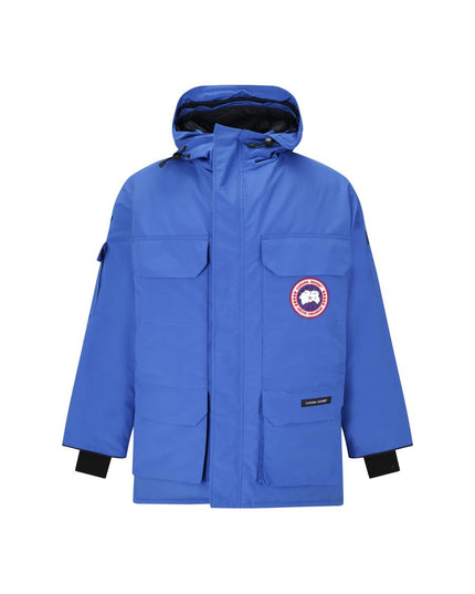 Canada Goose Stylish Royal Blue Expedition Jacket