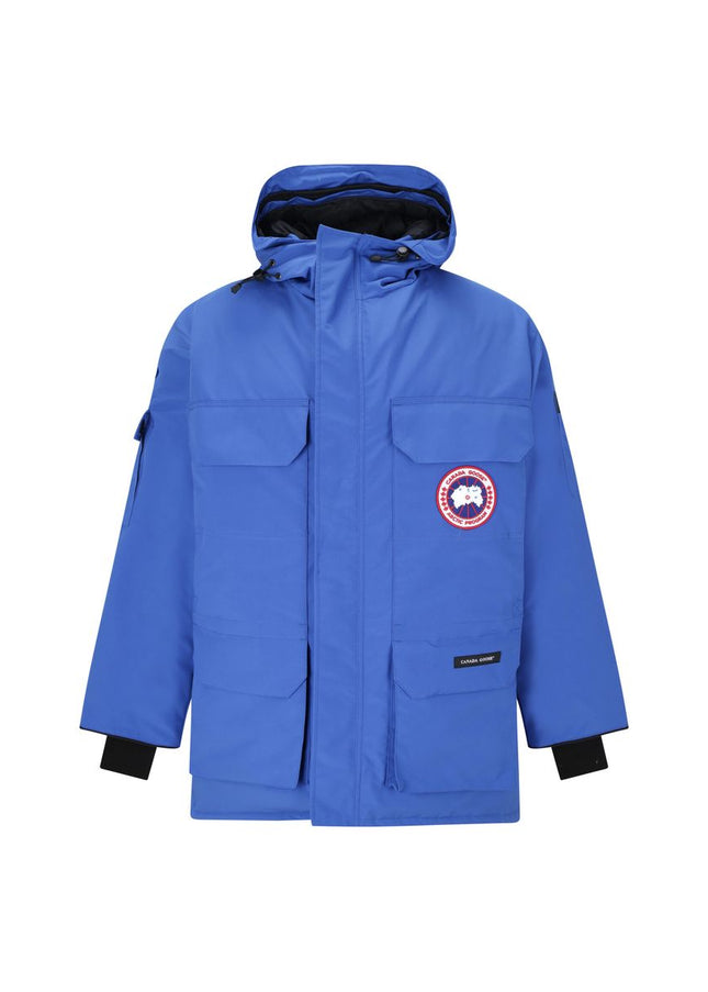 Canada Goose Stylish Royal Blue Expedition Jacket