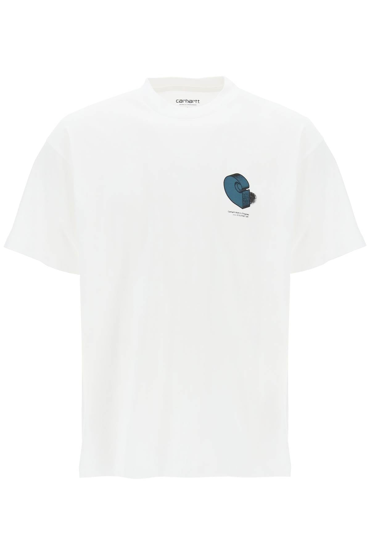 Carhartt wip round neck t-shirt diagram-men > clothing > t-shirts and sweatshirts > t-shirts-Carhartt Wip-Urbanheer