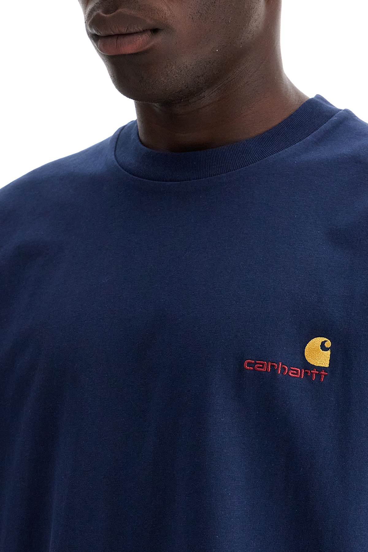 Carhartt Wip american script t-shirt - Blue