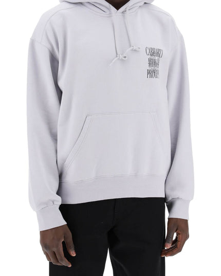 Carhartt Wip hooded sweatshirt always a w