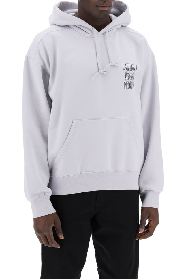 Carhartt Wip hooded sweatshirt always a w