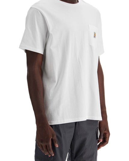 Carhartt Wip t-shirt with chest pocket - White