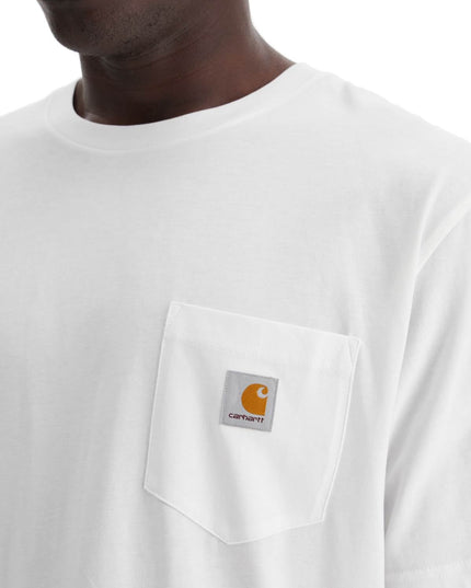 Carhartt Wip t-shirt with chest pocket - White