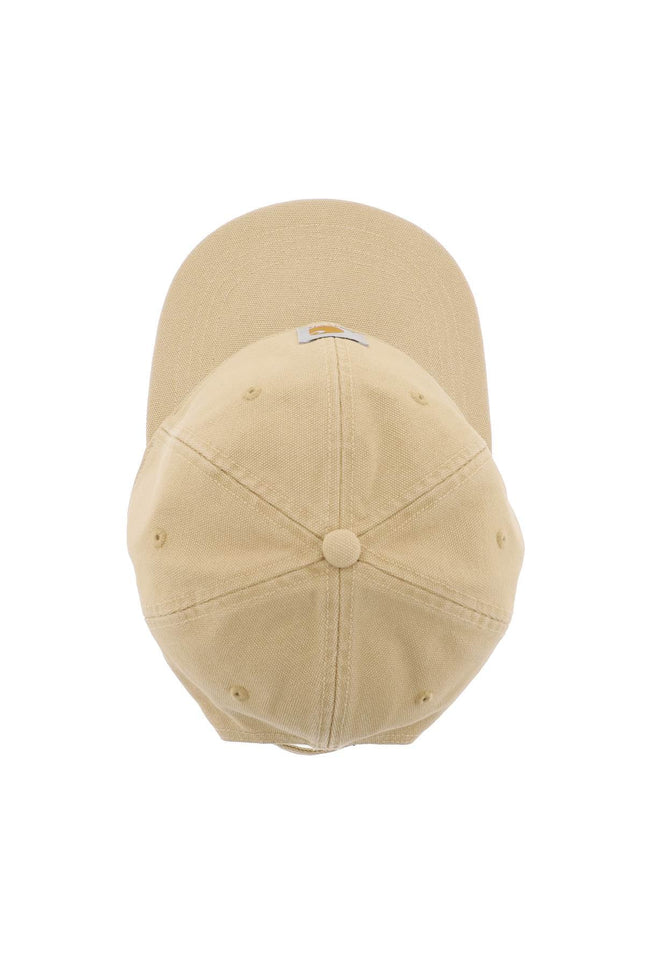 Carhartt wip icon baseball cap with patch logo-men > accessories > scarves hats & gloves > hats-Carhartt Wip-os-Beige-Urbanheer