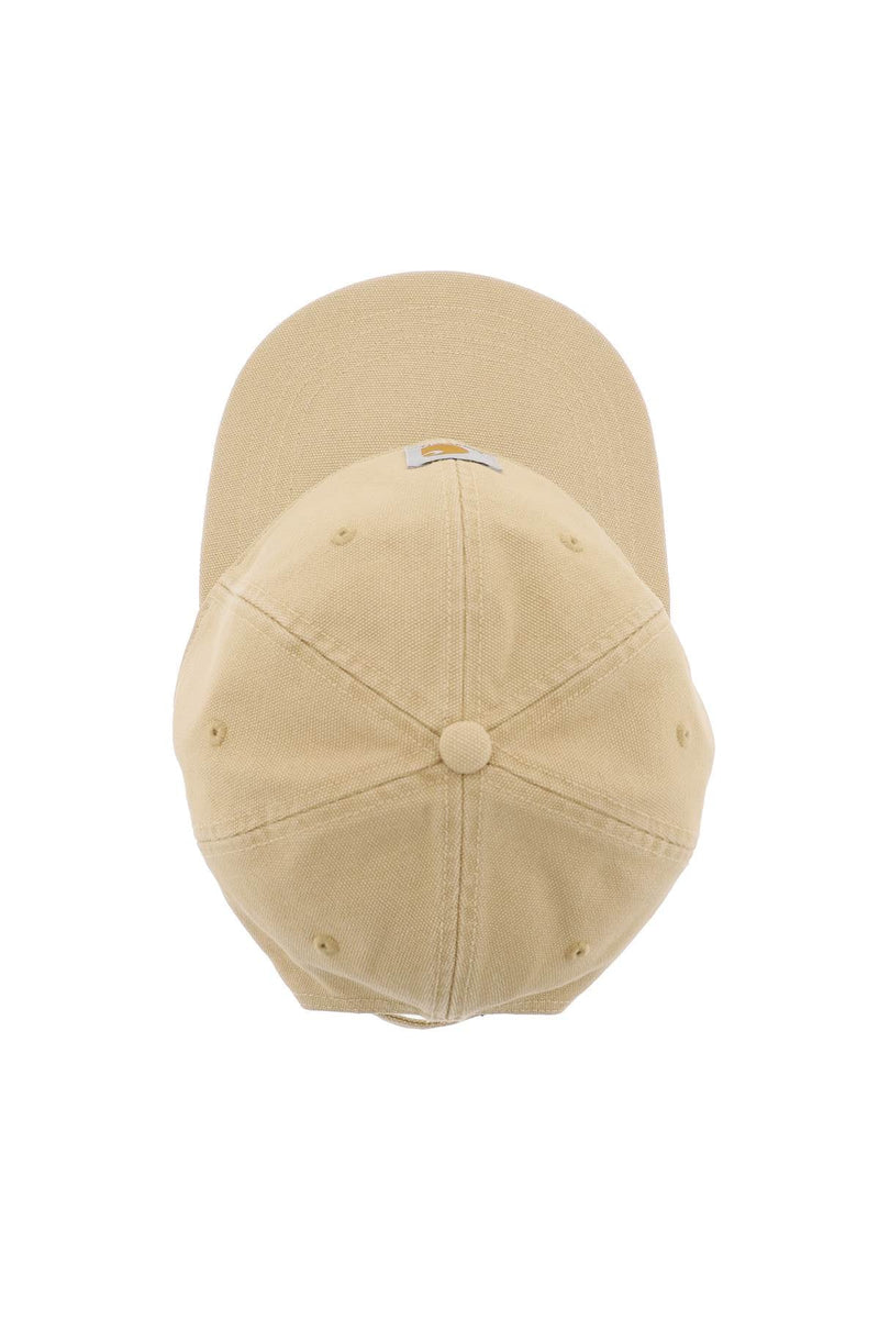 Carhartt wip icon baseball cap with patch logo-men > accessories > scarves hats & gloves > hats-Carhartt Wip-os-Beige-Urbanheer