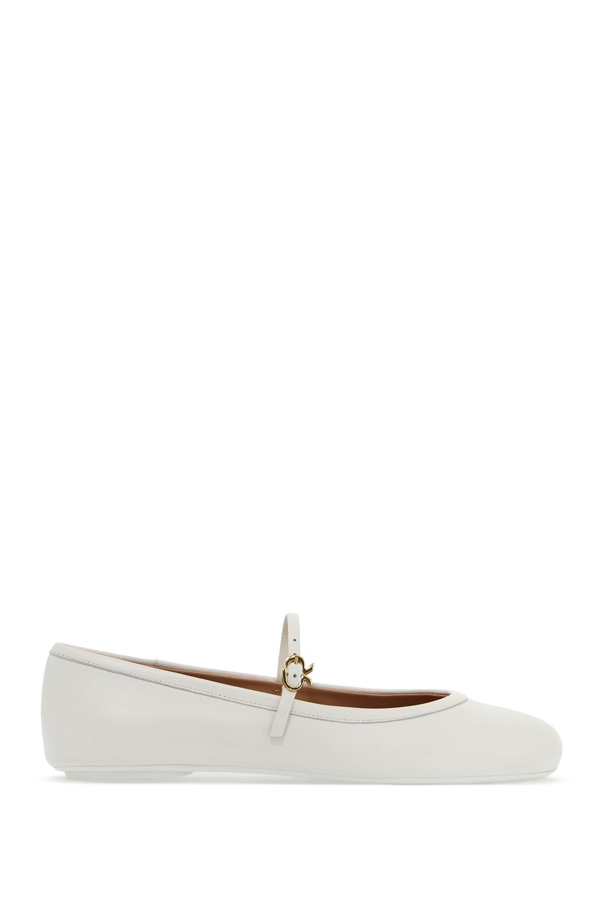 Carla Ballet Flats - White