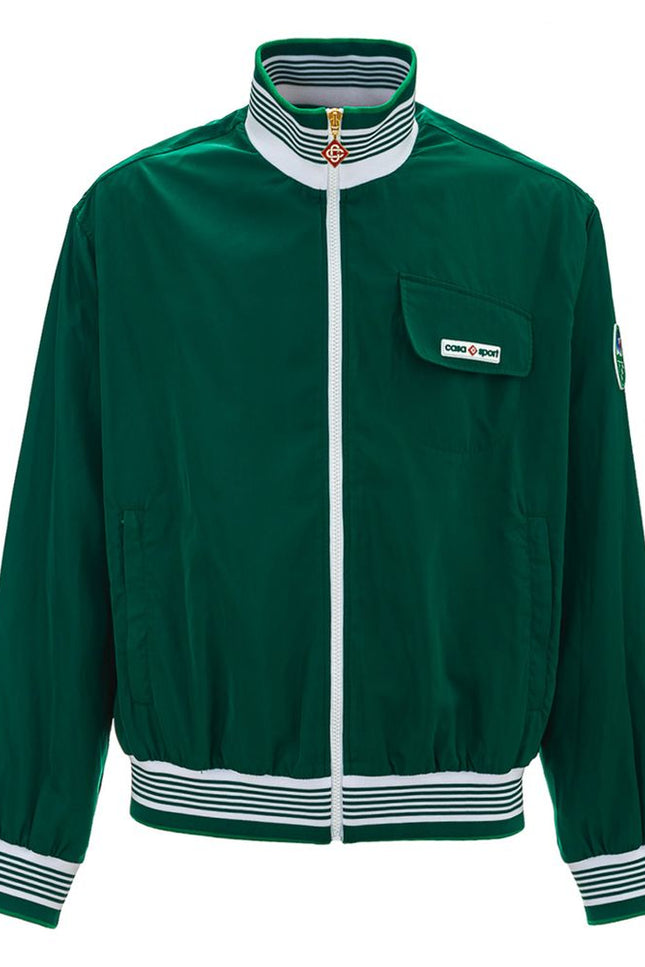 Casablanca Green Polyester Jacket