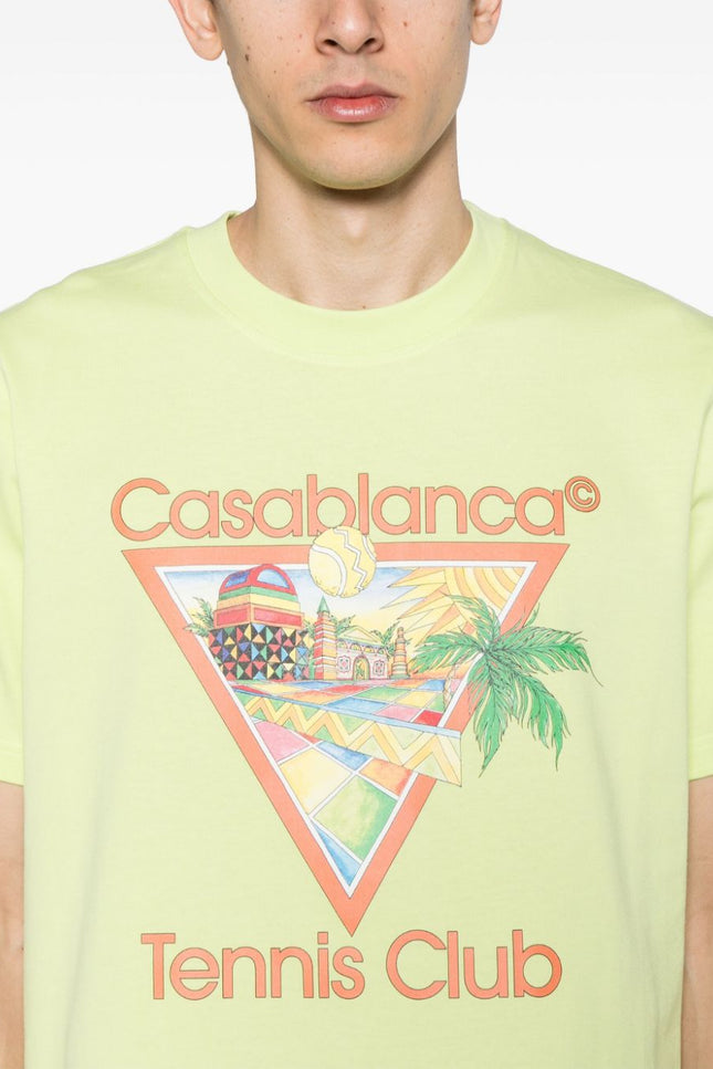 Casablanca T-Shirts And Polos Green