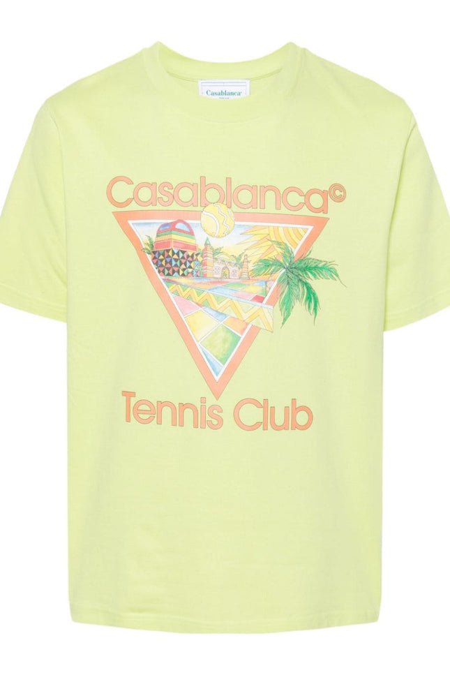 Casablanca T-Shirts And Polos Green