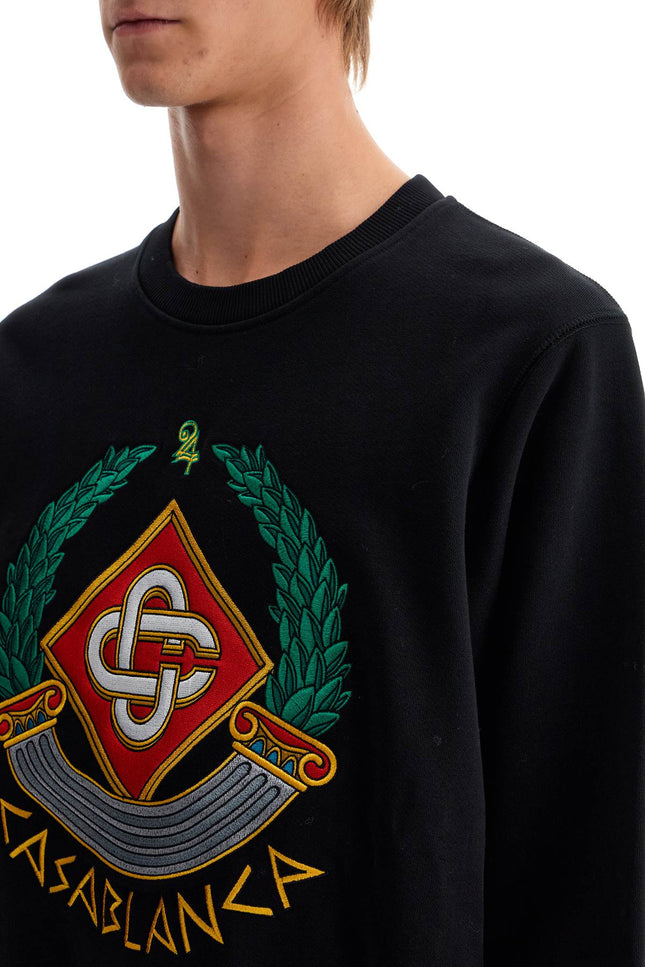 Casablanca casa crest crewneck sweat