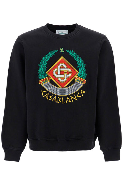 Casablanca casa crest crewneck sweat