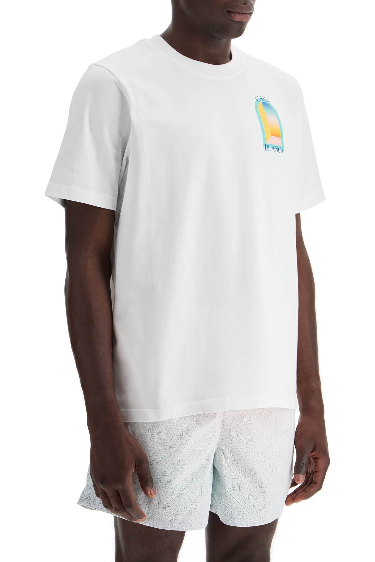 Casablanca colorful rainbow arc t