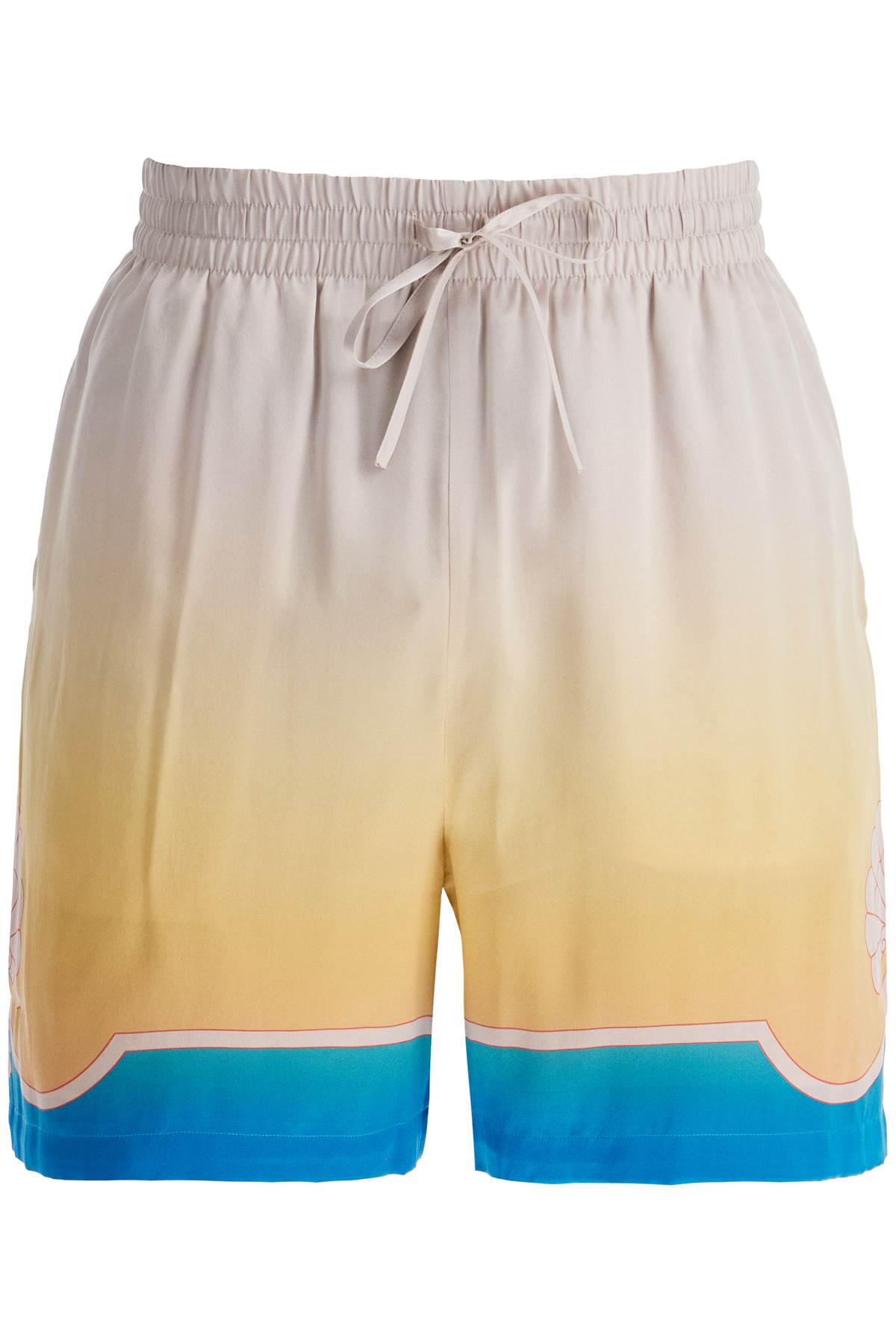 Casablanca "colorful silk bermuda shorts set - Neutral