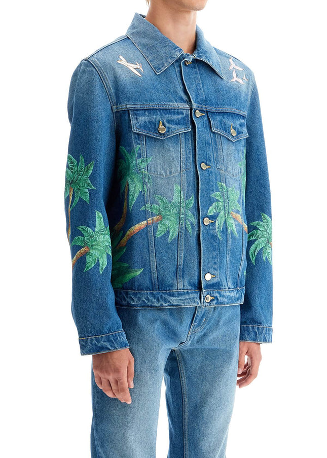 Casablanca denim tennis club jacket