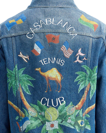 Casablanca denim tennis club jacket