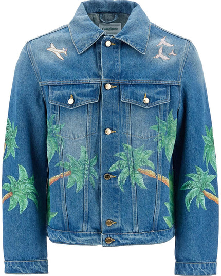 Casablanca denim tennis club jacket