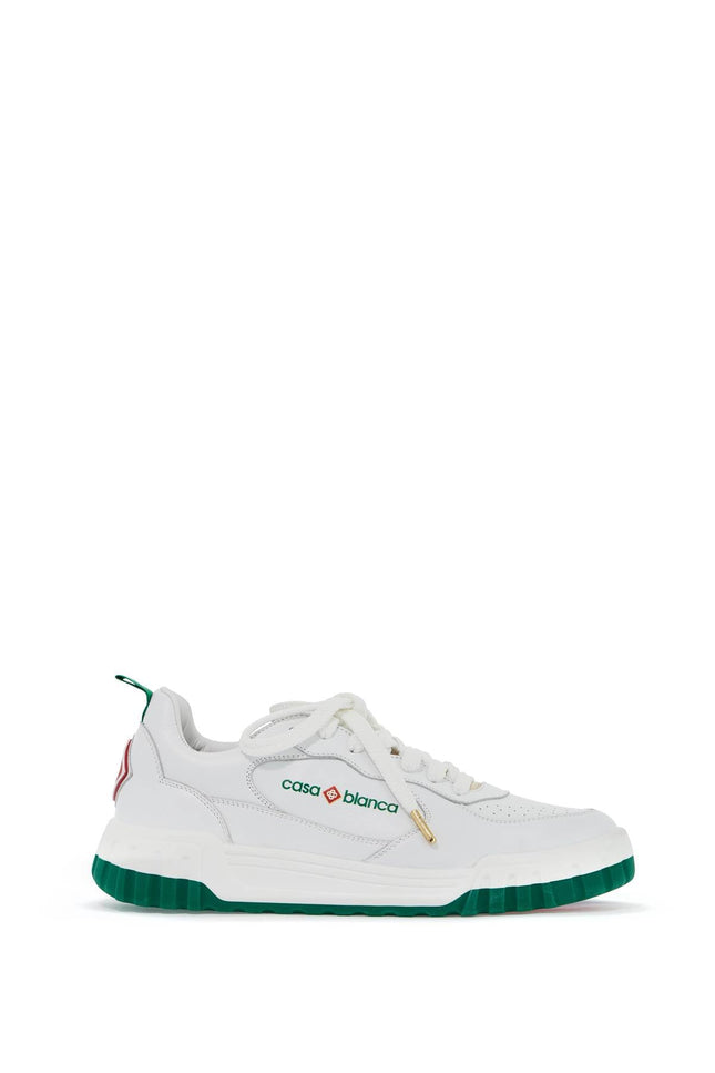 Casablanca leather court sneakers for a