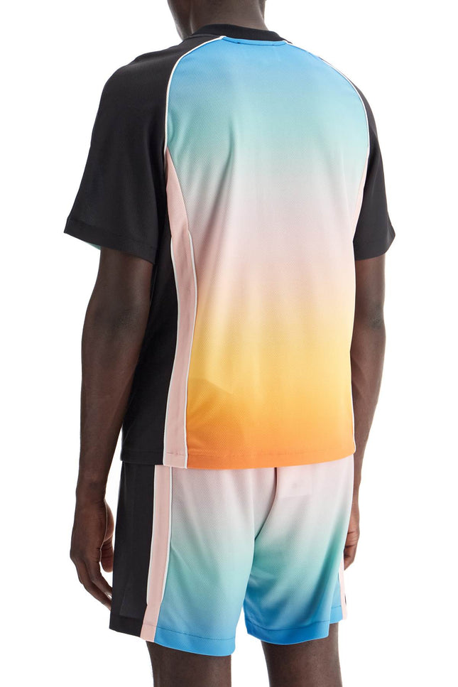 Casablanca pastel gradient football t-shirt