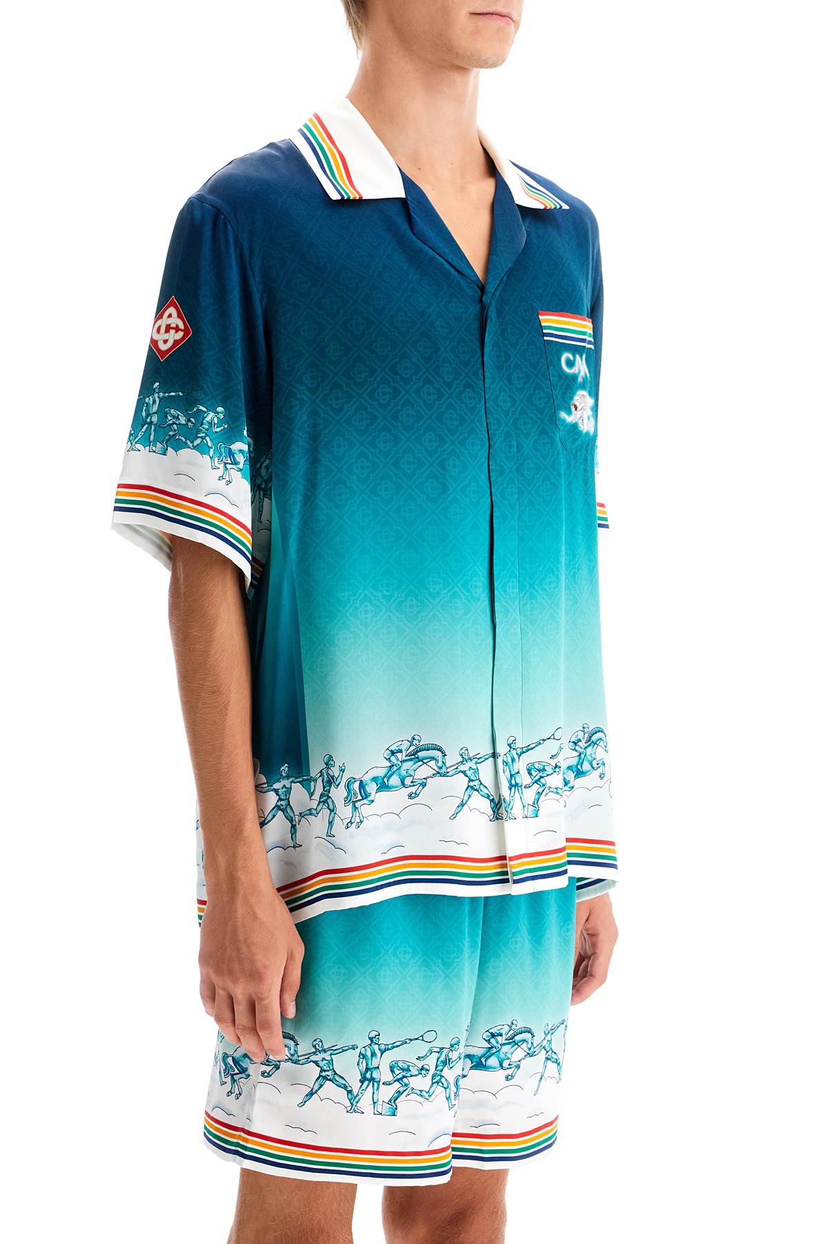 Casablanca silk shirt from la déesse du