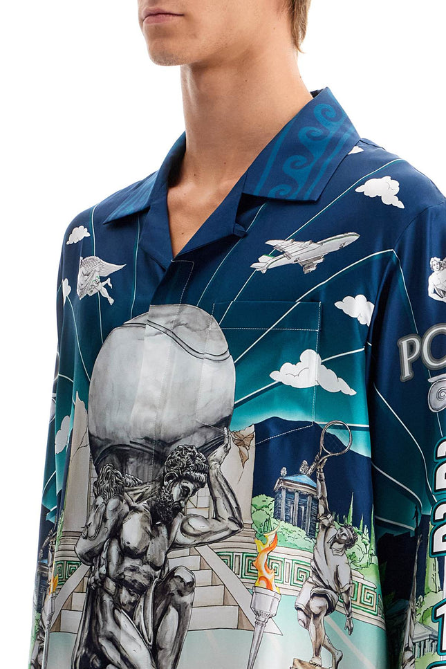 Casablanca silk shirt from le temple du sport.