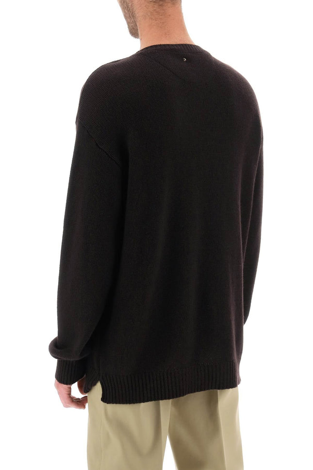 Cashmere Sweater With Stud-men > clothing > knitwear-Valentino GARAVANI-Urbanheer