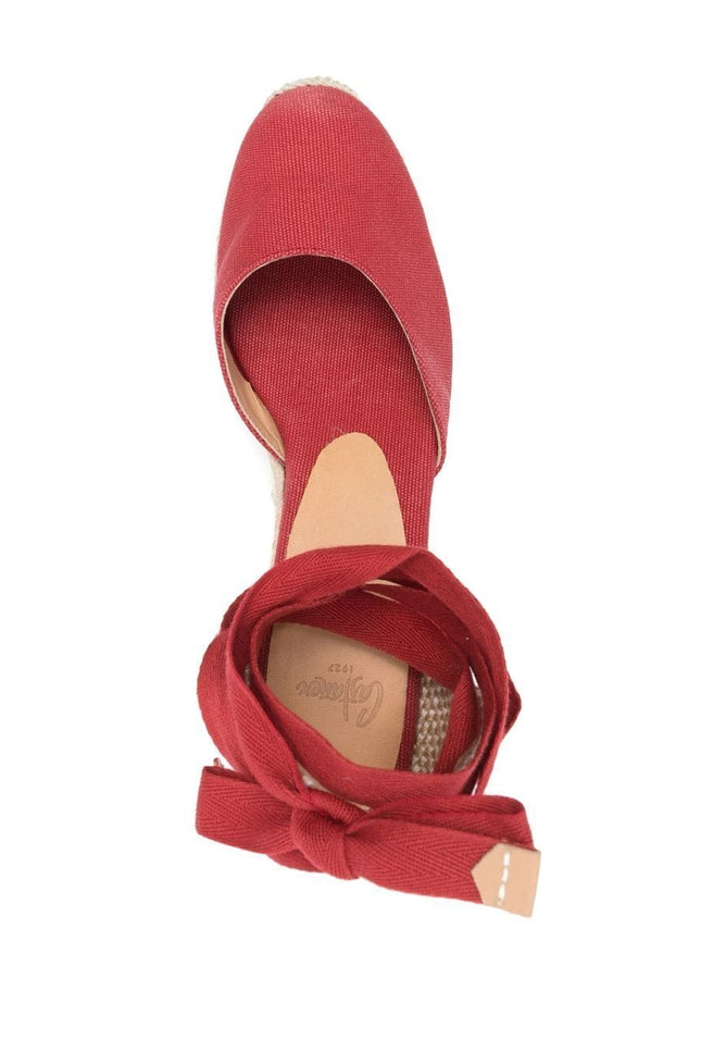 Castaner Flat Shoes Red