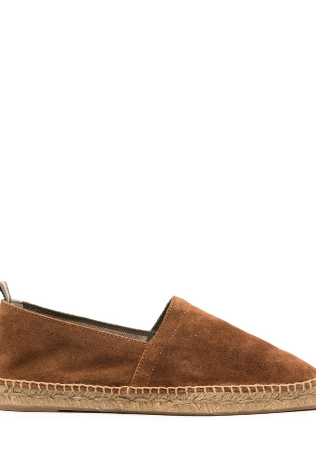 Castaner Flat Shoes Leather Brown