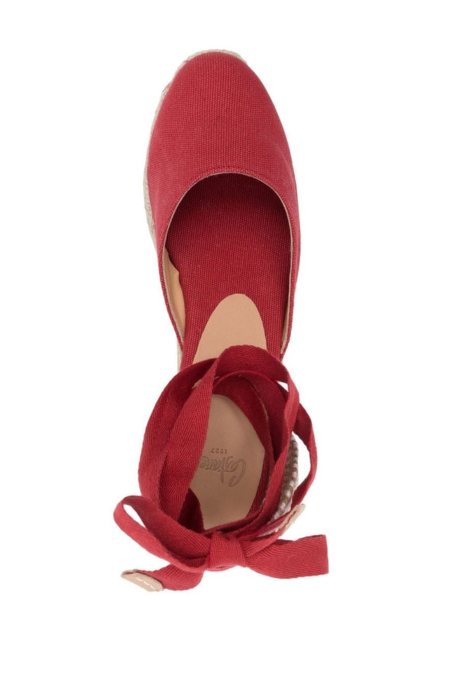 Castaner Flat Shoes Red