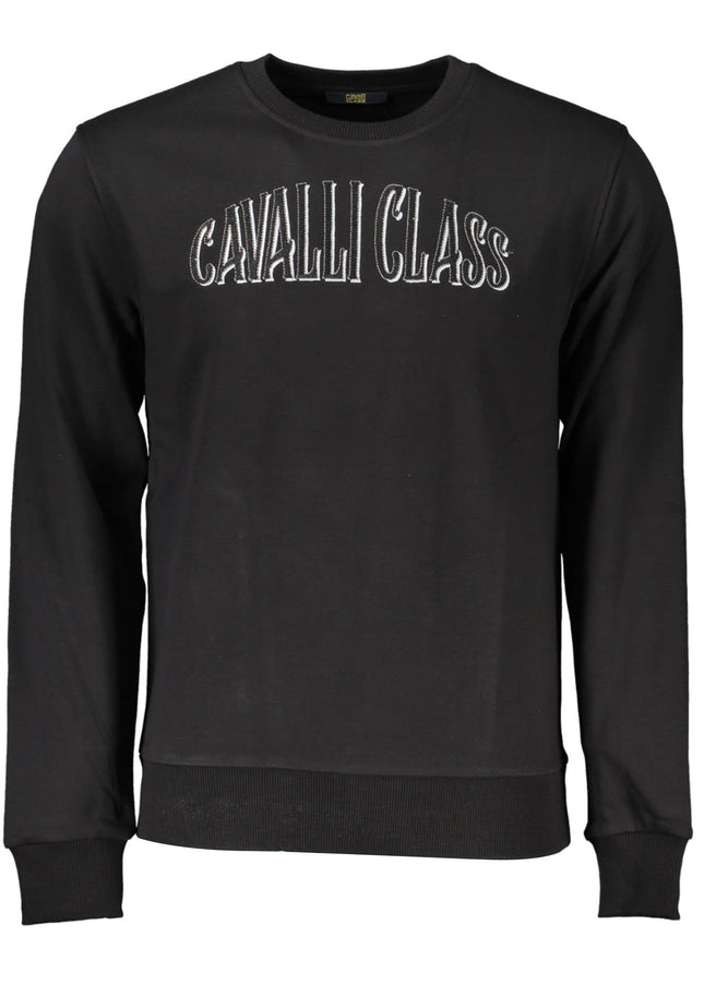 Cavalli Class Sweatshirt Without Zip Black Man