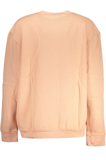 CAVALLI CLASS WOMEN'S PINK SWEATSHIRT WITHOUT ZIP-1