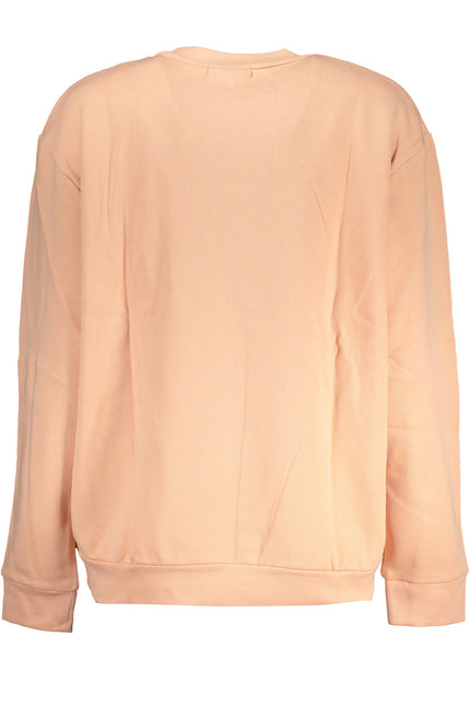 CAVALLI CLASS WOMEN'S PINK SWEATSHIRT WITHOUT ZIP-1