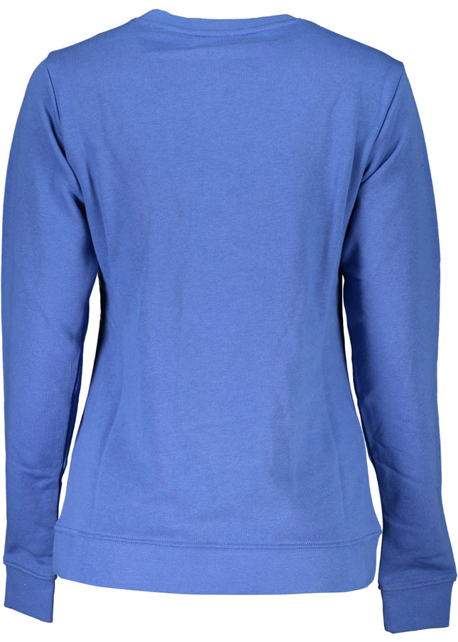 CAVALLI CLASS WOMEN'S ZIPLESS SWEATSHIRT BLUE-1