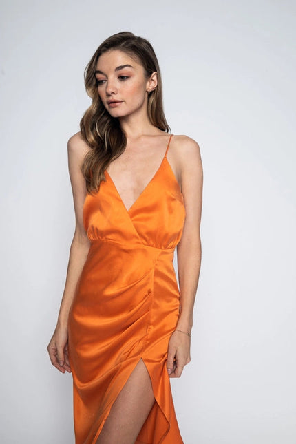 Cd Orchid Dress Orange