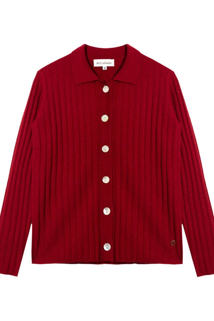 Charlotte Cardigan  Burgundy