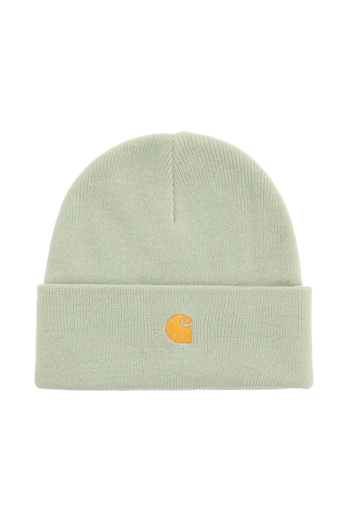 'Chase Beanie' Hat-men > accessories > scarves hats & gloves > hats-Carhartt Wip-os-Verde-Urbanheer