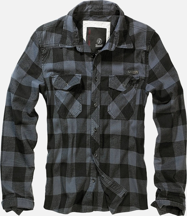 Check Shirt Black