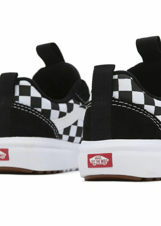 Children’s Casual Trainers Vans Range Exp Checkerboard White Black-2