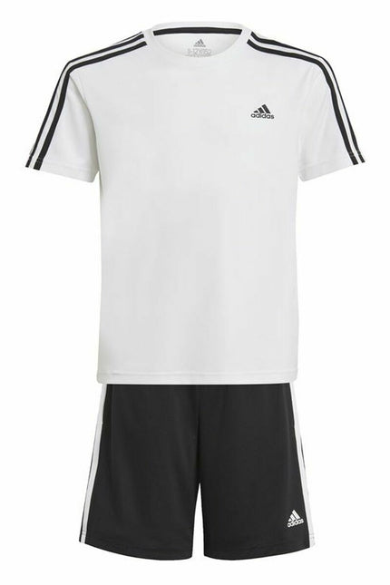 Children's Sports Outfit Adidas Designed 2 Move White-Toys | Fancy Dress > Babies and Children > Clothes and Footwear for Children-Adidas-15-16 Years-Urbanheer