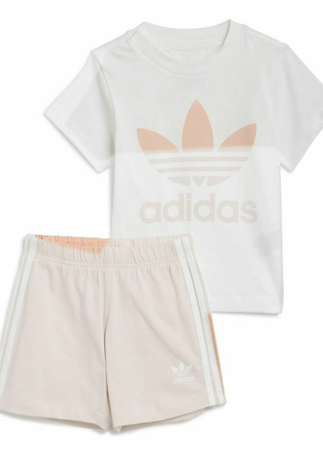 Children's Sports Outfit Adidas Trifolio White-Toys | Fancy Dress > Babies and Children > Clothes and Footwear for Children-Adidas-Urbanheer