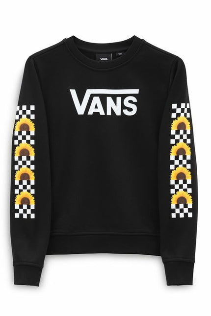 Children’s Sweatshirt without Hood Vans Sunlit Black-0