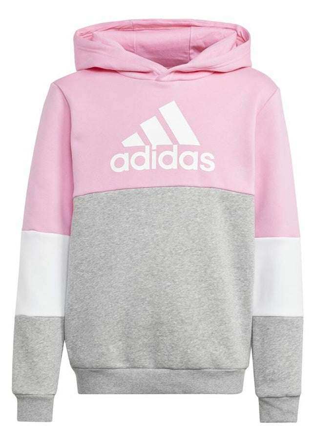 Children’s Tracksuit Adidas Colourblock Pink-Toys | Fancy Dress > Babies and Children > Clothes and Footwear for Children-Adidas-Urbanheer